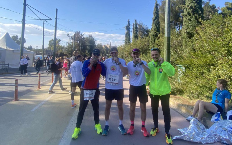Kadeti AOS bojovali na maratóne v Aténach