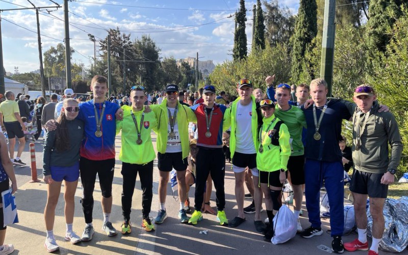 Kadeti AOS bojovali na maratóne v Aténach