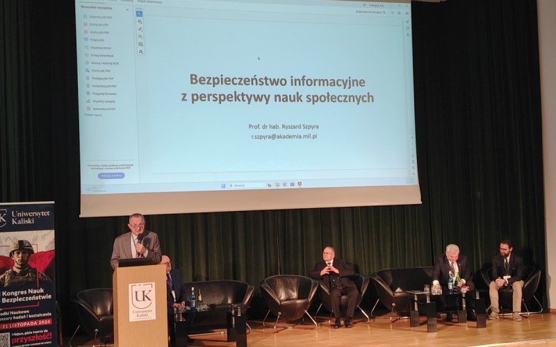 Účasť na II. medzinárodnom kongrese o bezpečnostných vedách v poľskom meste Kalisz