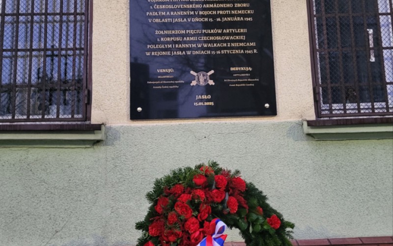 Oslavy Dňa delostrelectva OS SR v poľskom Jasle