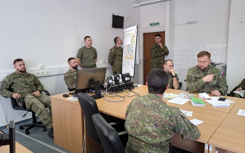 Cvičenie 901. ženijného práporu