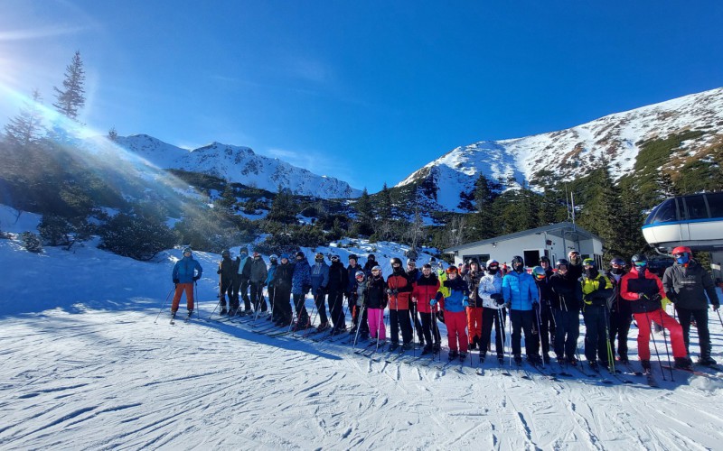 Zimné telovýchovné sústredenie kadetov v Roháčoch