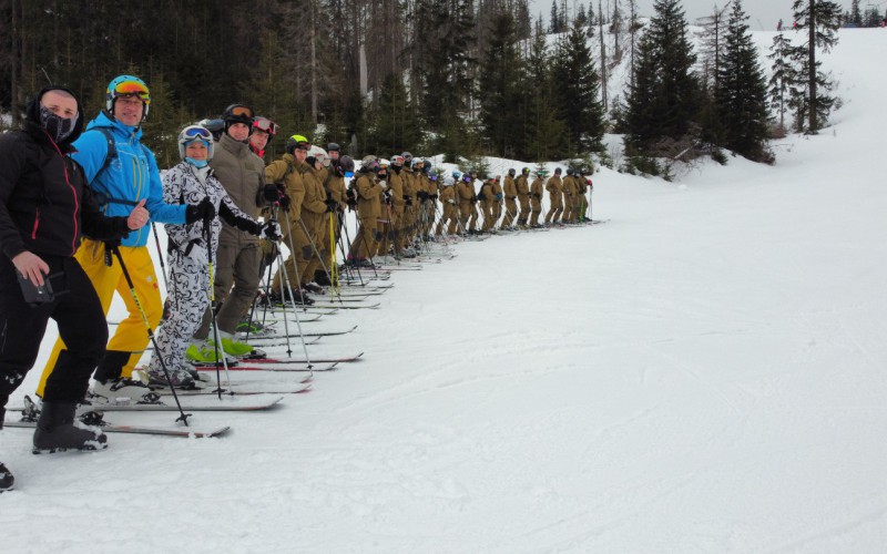 Zimné telovýchovné sústredenie kadetov v Roháčoch