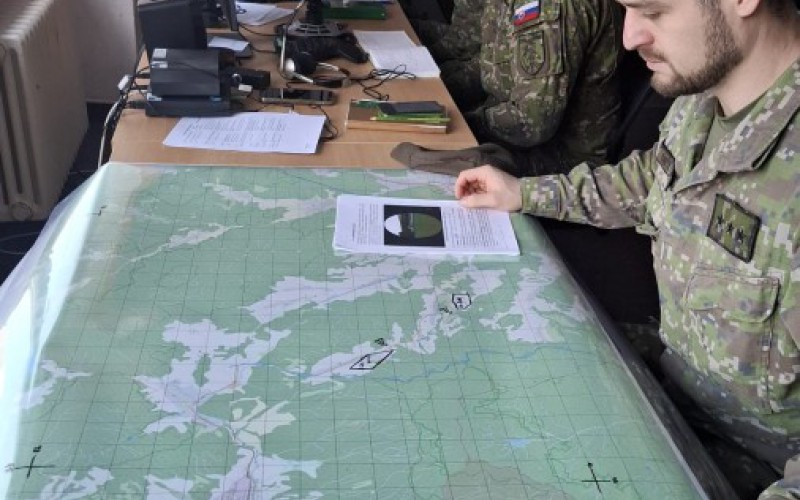 Cvičenie 54. raketometného oddielu v Simulačnom centre AOS