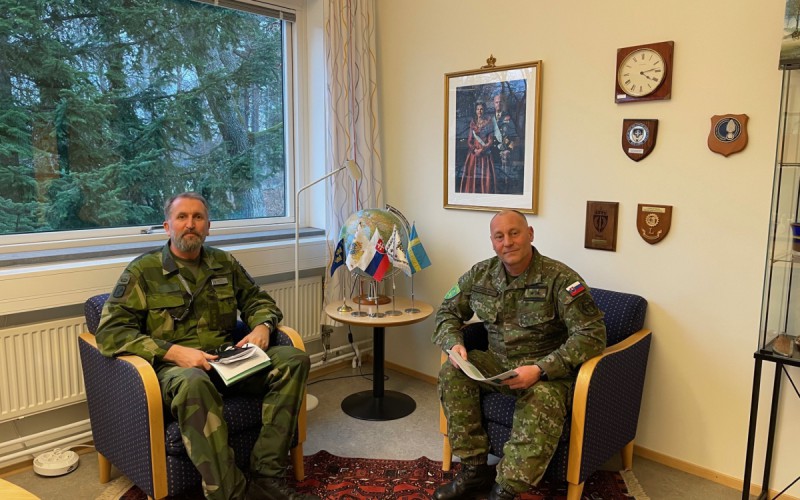 Strengthening International Military Cooperation of SVK AFA and SWEDINT