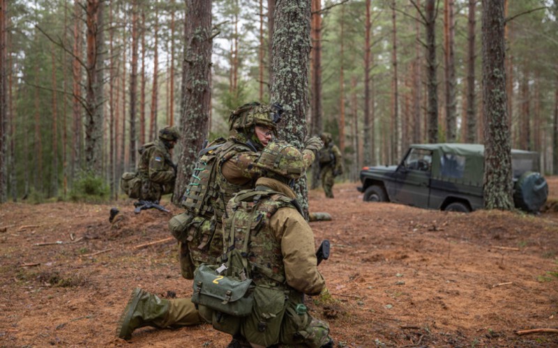 Zimný výcvik v Estónsku