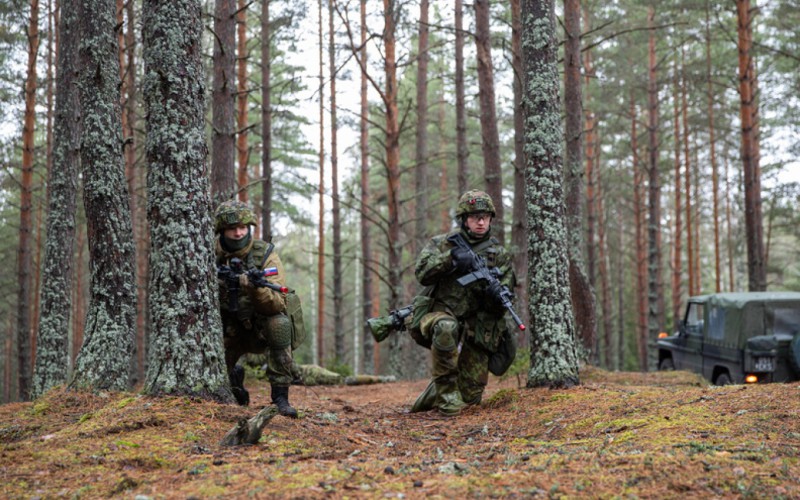 Zimný výcvik v Estónsku