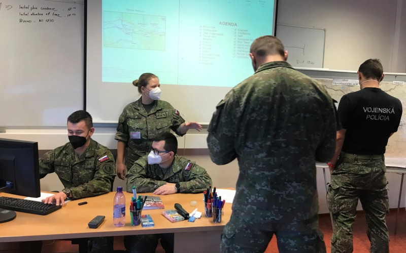 Tactical Planning Course according to NATO doctrines