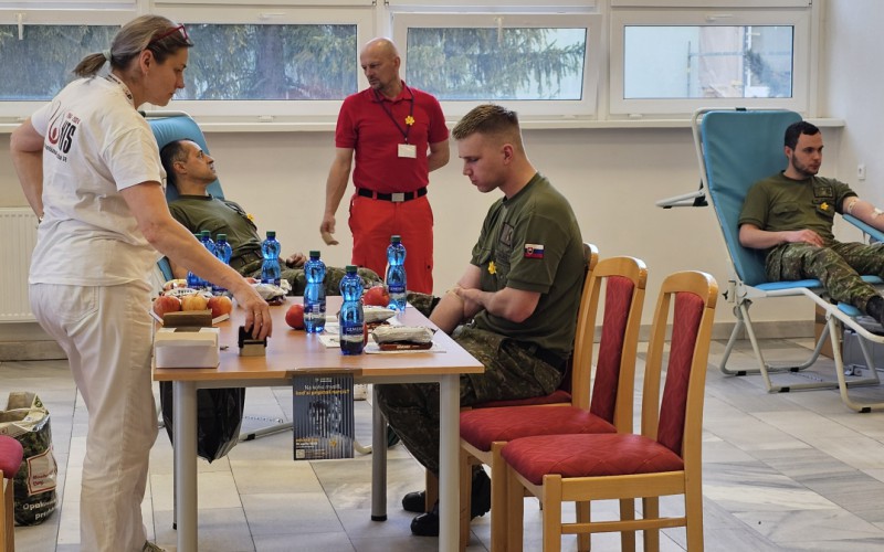 Kadeti darovali krv počas hromadného odberu