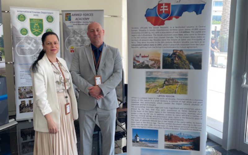 Representatives of the AOS at the MSPC - Military Strategic Partnership Conference in Qatar