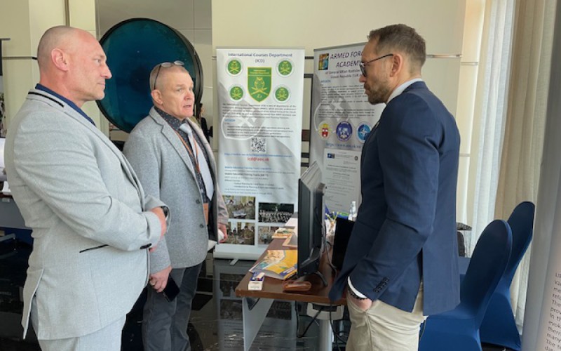 Representatives of the AOS at the MSPC - Military Strategic Partnership Conference in Qatar