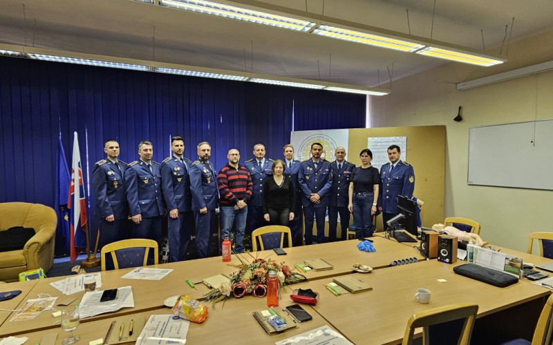 Kurz poskytovania zdravotníckej pomoci pri leteckých nešťastiach