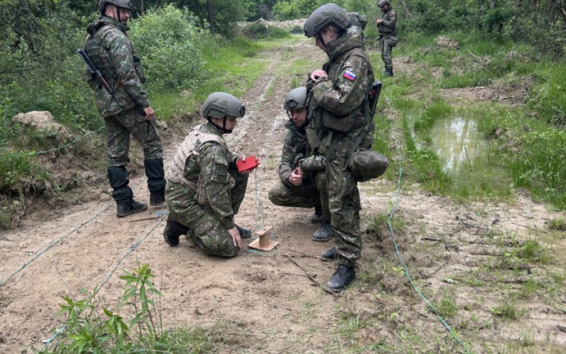 Budúci ženijní dôstojníci absolvovali výcvik s ostrou ženijnou muníciou