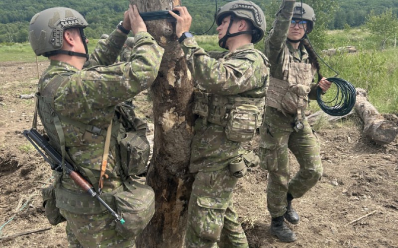 Budúci ženijní dôstojníci absolvovali výcvik s ostrou ženijnou muníciou