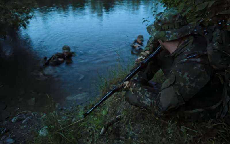 Špeciálny výcvik prieskumných jednotiek pod vedením KTVŠ AOS