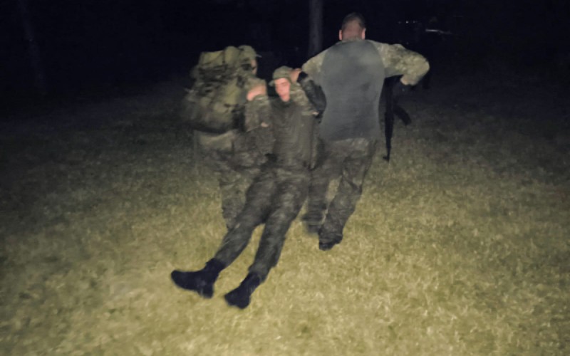 Špeciálny výcvik prieskumných jednotiek pod vedením KTVŠ AOS