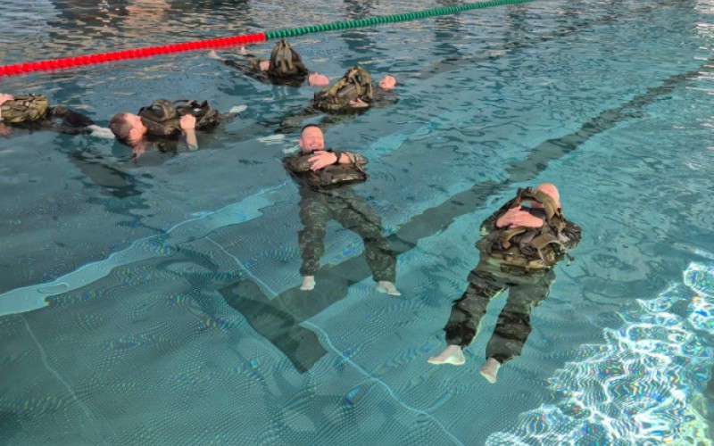 Špeciálny výcvik prieskumných jednotiek pod vedením KTVŠ AOS