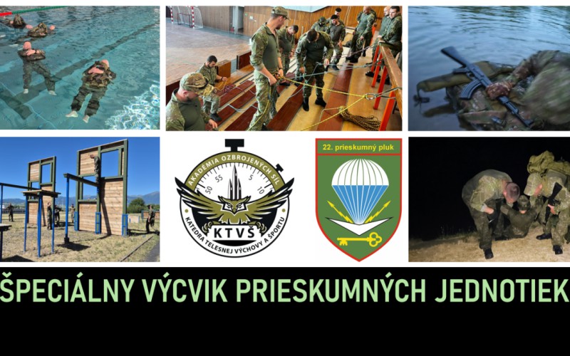 Špeciálny výcvik prieskumných jednotiek pod vedením KTVŠ AOS