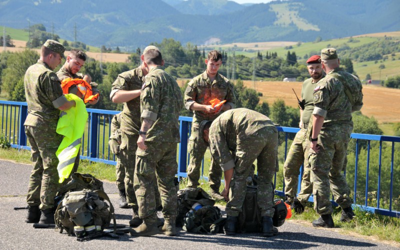 Komplexné cvičenie kadetov Akadémie ozbrojených síl