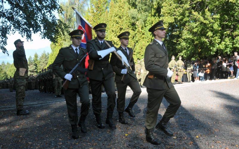 Slávnostná vojenská prísaha kadetov AOS opäť na Háji Nicovô