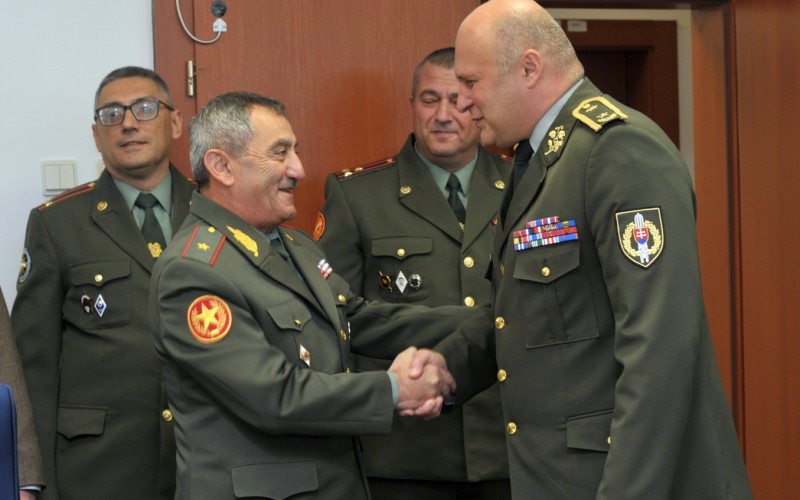 Visit of Armenian Delegation to the Armed Forces Academy of the Slovak Republic