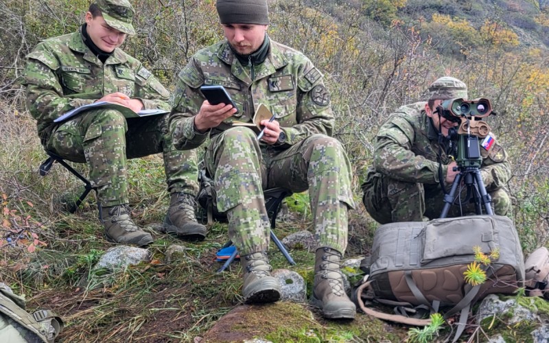 Odborná príprava kadetov delostrelcov