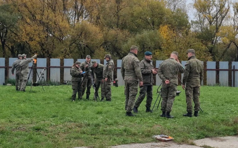Odborná príprava kadetov delostrelcov
