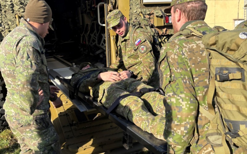 Praktické zamestnanie v oblasti logistiky vojenského zdravotníctva