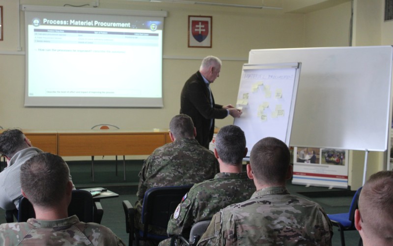 Ongoing collaboration in the development of the course