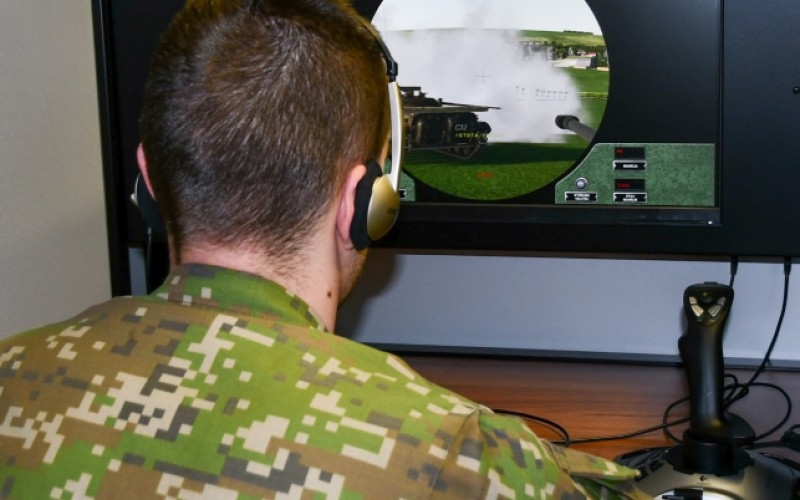 Blokový výcvik kadetov v prostredí virtuálneho simulátora