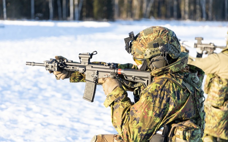 Kadeti absolvovali zimný výcvik v Estónsku