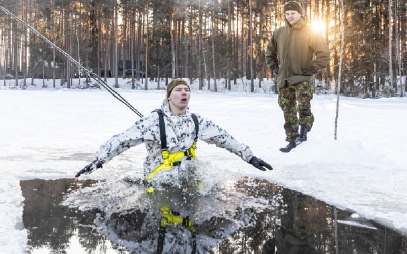 Kadeti absolvovali zimný výcvik v Estónsku