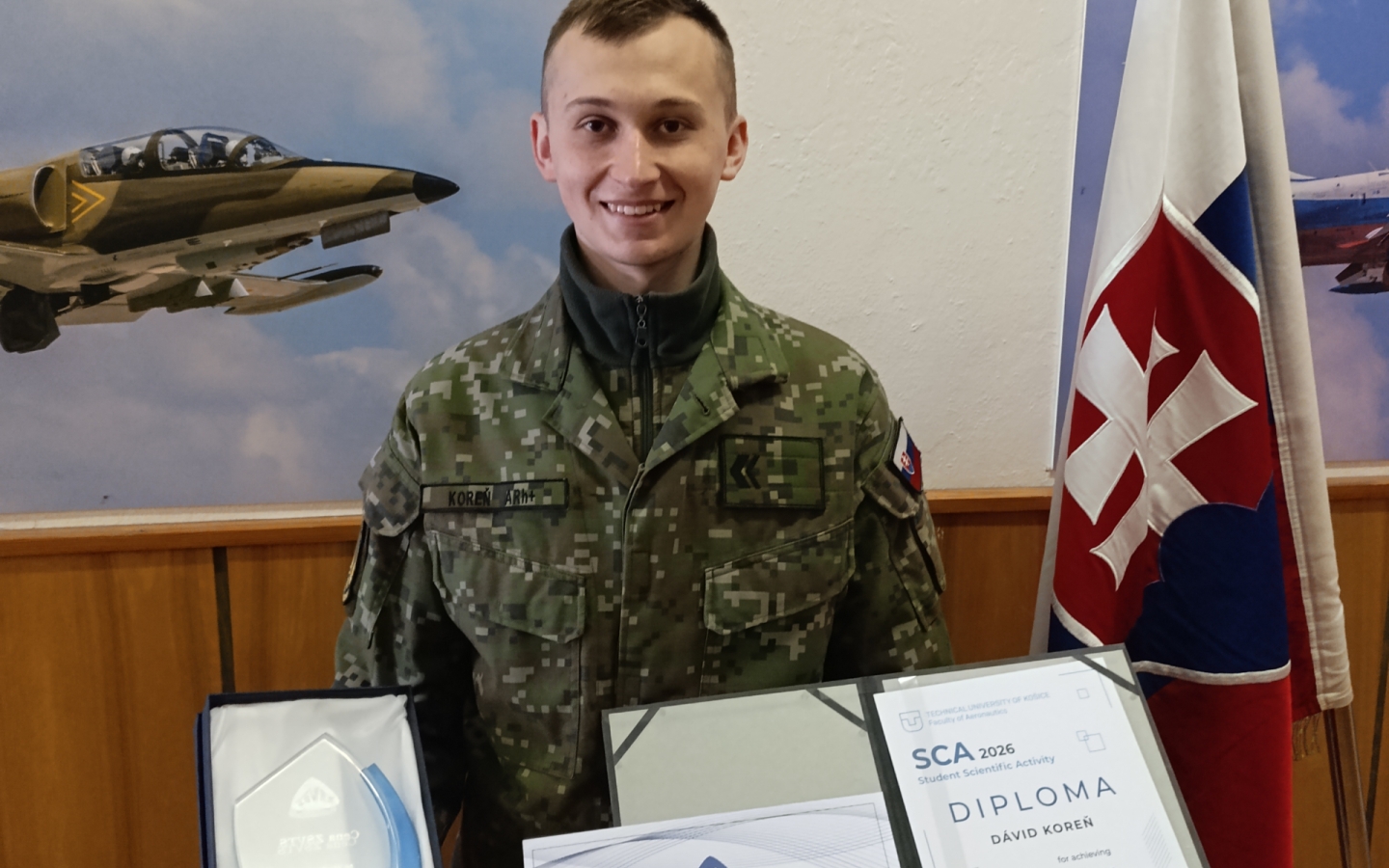 Kadet z Leteckej fakulty TU v Košiciach dominoval na ŠVOČ