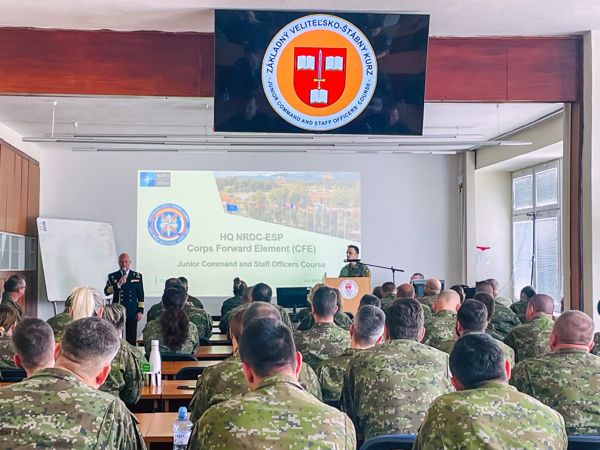 Spanish Visit at Professional Military Education Center