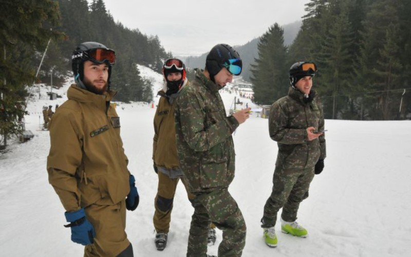 Zimný výcvik kadetov