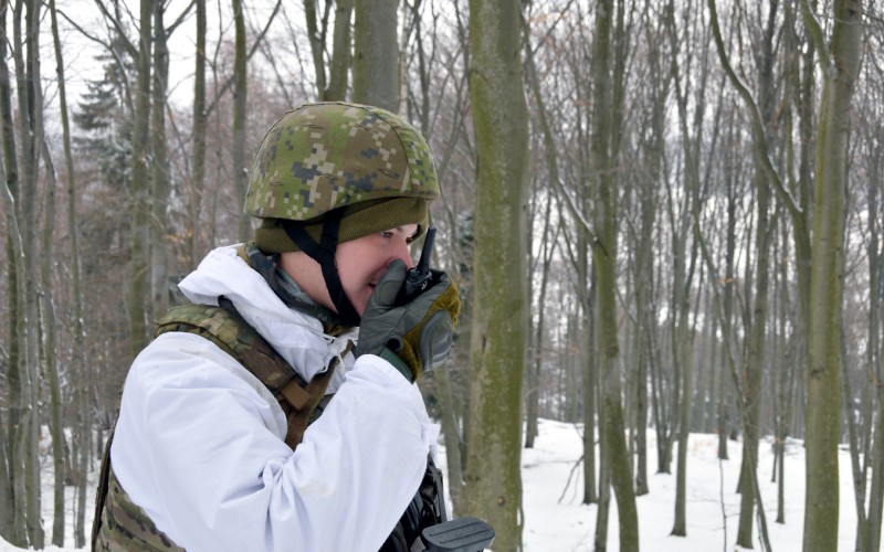 Blokový výcvik kadetov v Kamenici nad Cirochou