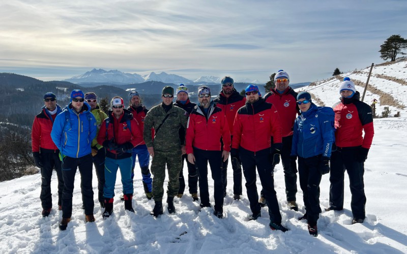 Medzinárodné školenie horských záchranárov
