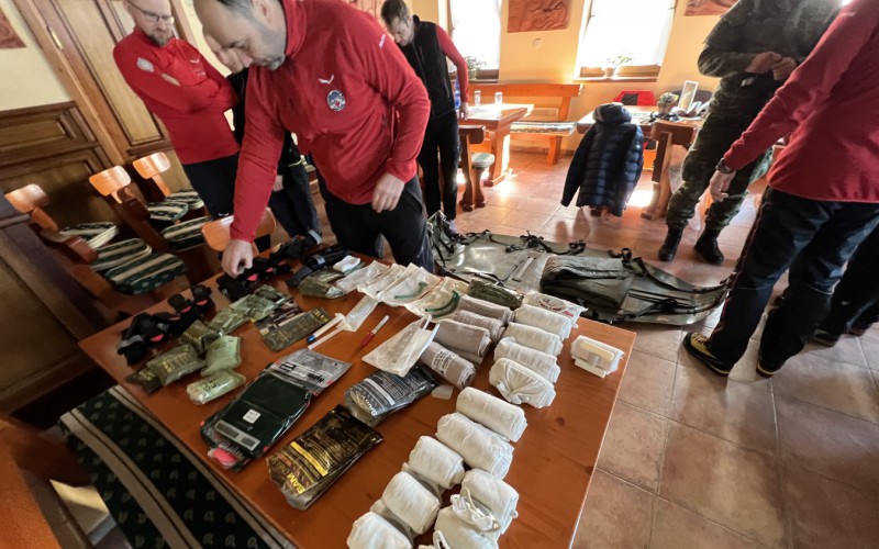 Medzinárodné školenie horských záchranárov