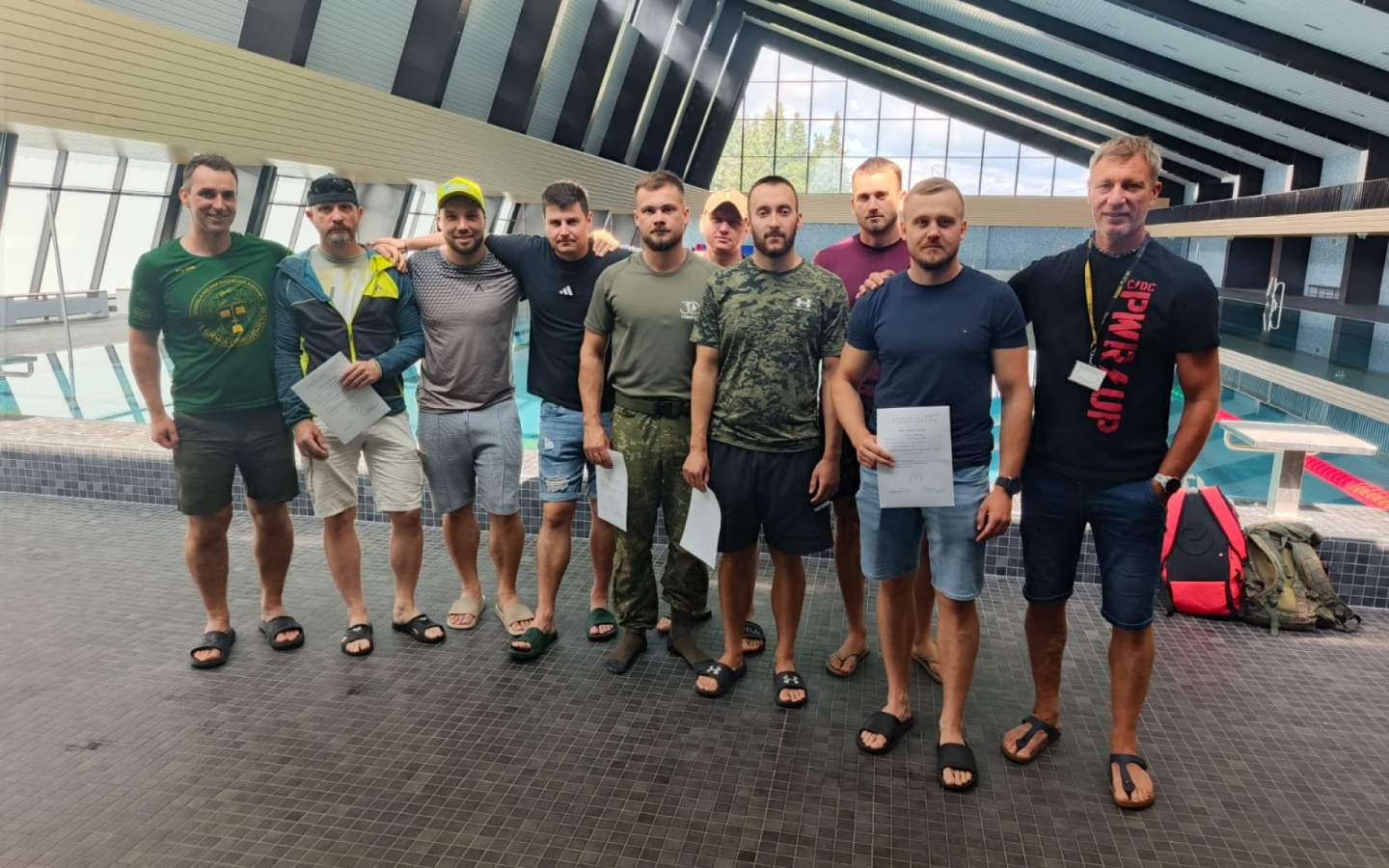 Kurz Combat Swimmer 2026 úspešne pripravil nových cvičiteľov a inštruktora vojensko-praktického plávania