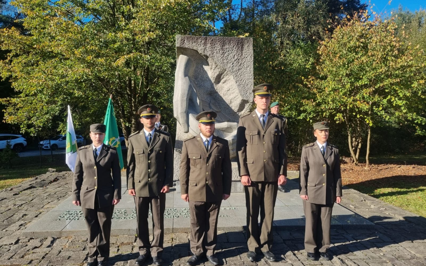 Slávnostné prijatie kadetov do kolektívu ženistov