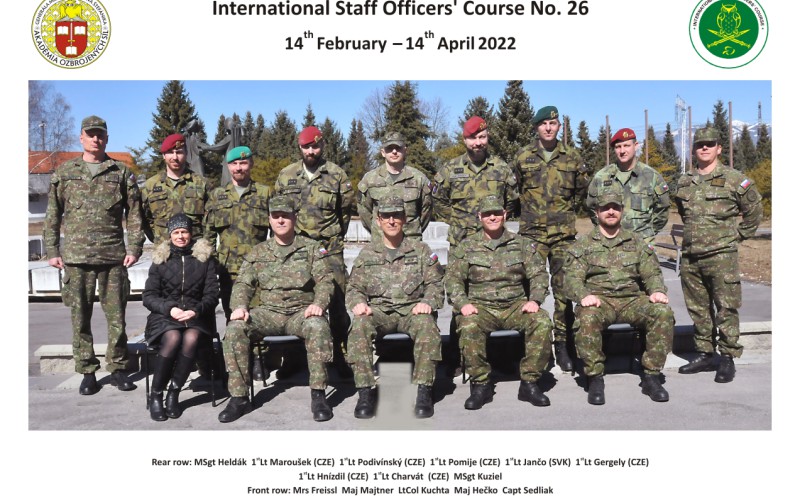 Completion of the ISOC course no.26