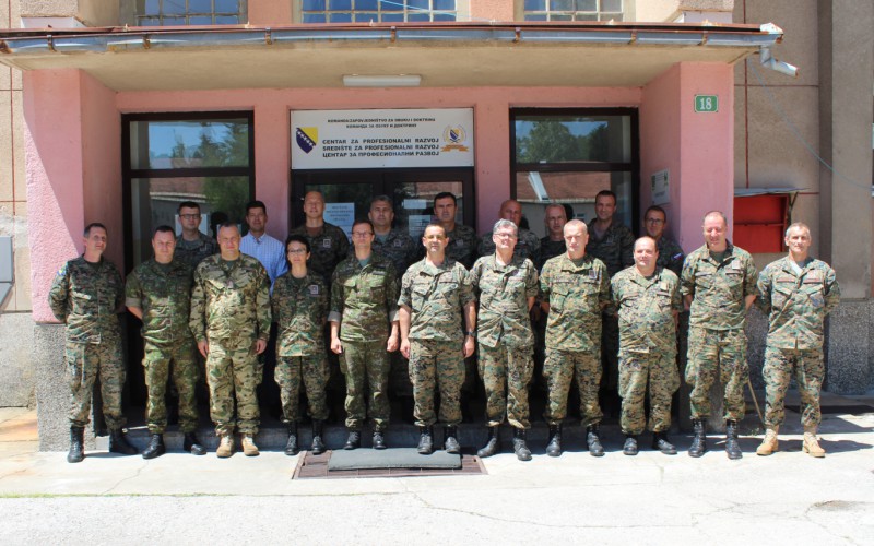 We continue to support the Armed Forces of Bosnia and Herzegovina