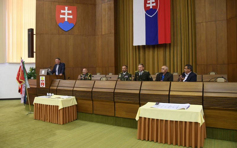 Prijímanie do stavu delostreleckého a vyprevadenie tovarišov