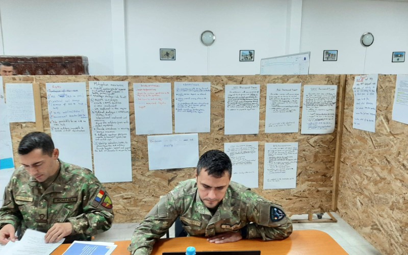 Cooperation with National Defense University in Bucharest