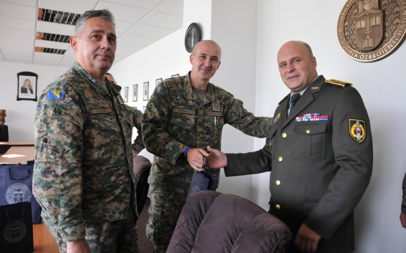 Representatives of the Armed Forces of Bosnia and Herzegovina visited our AFA.