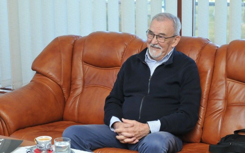 Návšteva hlavného projektanta pôvodného areálu akadémie