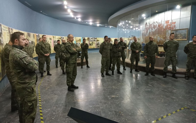 Veliteľská príprava AOS a pietny akt na Dukle