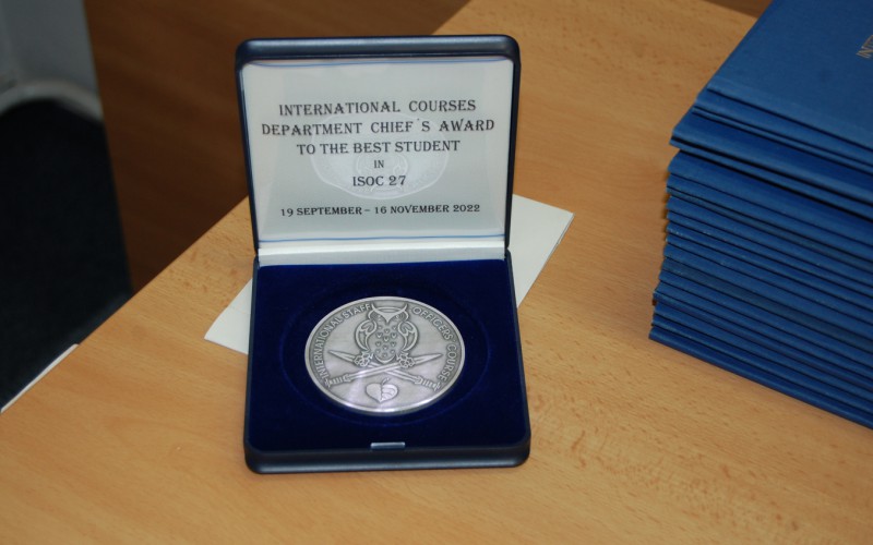 Completion of the ISOC course no.27