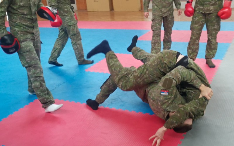 Kadeti získali 1. stupeň kurzu boja zblízka