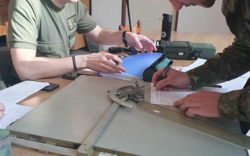 Odborná príprava delostreleckých učňov v praxi